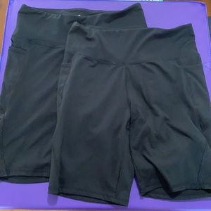 Danskin Biker Shorts with Pockets